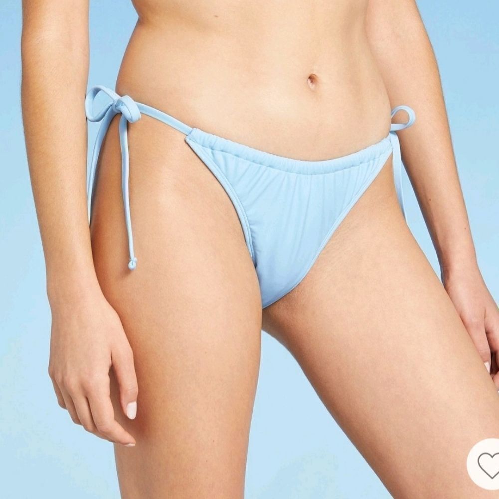 🌼NEW Light Blue Bikini Bottoms Small